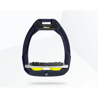 Produktbild von Flex-On Safe-On Sicherheitssteigbügel mit Ultra Grip Neigung in Grün Grau Gelb