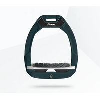 Produktbild von Flex-On Safe-On Sicherheitssteigbügel mit Ultra Grip Neigung in Grün/Grau/Schwarz