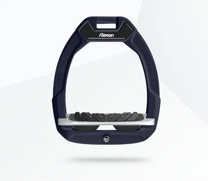 Flex-On Safe-On Sicherheitssteigbügel mit Ultra Grip Neigung in Grün Grau Schwarz – Bild 1 von 1