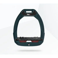 Produktbild von Flex-On Safe-On Sicherheitssteigbügel mit Ultra Grip Neigung in Grün/Schwarz/Bordeaux