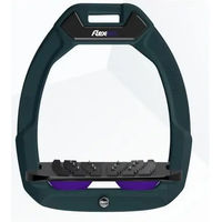 Produktbild von Flex-On Safe-On Sicherheitssteigbügel mit Ultra Grip Neigung in Grün Schwarz Violett