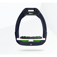Produktbild von Flex-On Safe-On Sicherheitssteigbügel mit Ultra Grip Neigung in Grün Weiß Grün