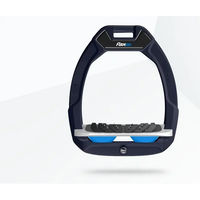 Produktbild von Flex-On Safe-On Sicherheitssteigbügel mit Ultra Grip Neigung in Marine Grau Blau
