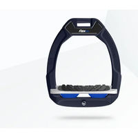 Produktbild von Flex-On Safe-On Sicherheitssteigbügel mit Ultra Grip Neigung in Marine Grau Blau
