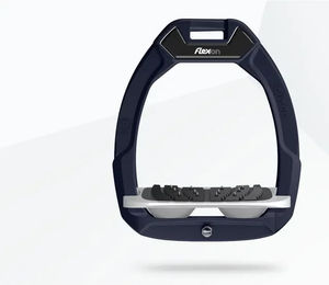 Flex-On Safe-On Sicherheitssteigbügel mit Ultra Grip Neigung in Marine/Grau/Grau – Bild 1 von 1
