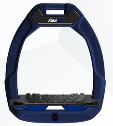 Flex-On Safe-On Sicherheitssteigbügel mit Ultra Grip Neigung in Marine/Schwarz – Bild 1 von 1
