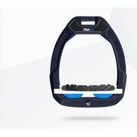 Produktbild von Flex-On Safe-On Sicherheitssteigbügel mit Ultra Grip Neigung in Marine Weiß Blau