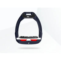 Produktbild von Flex-On Safe-On Sicherheitssteigbügel mit Ultra Grip Neigung in Rot-Weiß-Rot