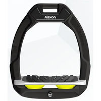 Produktbild von Flex-On Safe-On Sicherheitssteigbügel mit Ultra Grip Neigung in Schwarz Grau Gelb