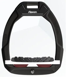 Flex-On Safe-On Sicherheitssteigbügel mit Ultra Grip Neigung in Schwarz Weiß oder Bordeaux – Bild 1 von 1