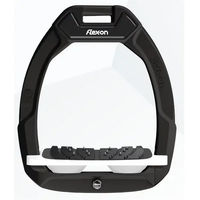 Produktbild von Flex-On Safe-On Sicherheitssteigbügel mit Ultra Grip Neigungsfunktion in Schwarz Grau