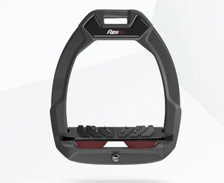Flex-On Safe-On Sicherheitssteigbügel mit Ultra Grip Schräge in Anthrazit Schwarz Bordeaux – Bild 1 von 1
