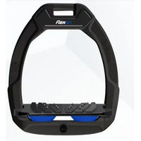 Produktbild von Flex-On Safe-On Sicherheitssteigbügel mit Ultra Grip und Neigung in Schwarz/Blau