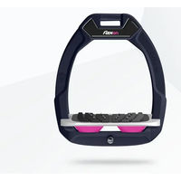 Produktbild von Flex-On Safe-On Sicherheitssteigbügel neigbar mit Ultra Grip in Blau Grau Rosa