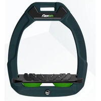 Produktbild von Flex-On Safe-On Sicherheitssteigbügel Neigbar Ultra Grip Grün/Schwarz/Grün