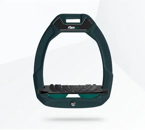 Flex-On Safe-On Sicherheitssteigbügel Neigbar Ultra Grip Grün/Schwarz/Grün – Bild 1 von 1