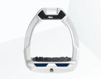 Flex-On Safe-On Sicherheitssteigbügel Neigbar Ultra Grip Weiß Grau Marine – Bild 1 von 1