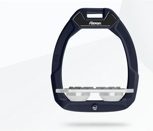 Flex-On Safe-On Sicherheitssteigbügel Plat Grip aus Aluminium in Grau/Weiß – Bild 1 von 1