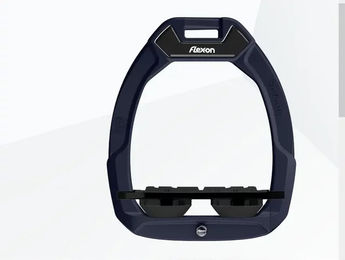 Flex-On Safe-On Sicherheitssteigbügel Plat Grip Blau Schwarz – Bild 1 von 1