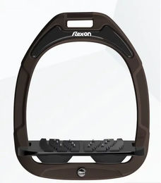 Flex-On Safe-On Sicherheitssteigbügel Plat Grip Braun Schwarz aus Stahl – Bild 1 von 1