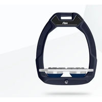 Produktbild von Flex-On Safe-On Sicherheitssteigbügel Plat Grip für Pferde Braun Grau Marine