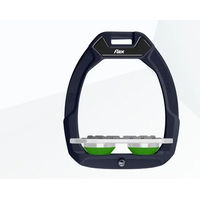 Produktbild von Flex-On Safe-On Sicherheitssteigbügel Plat Grip für Pferde in Braun Grau Grün
