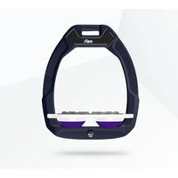 Produktbild von Flex-On Safe-On Sicherheitssteigbügel Plat Grip Grün Weiß Violet für Pferde