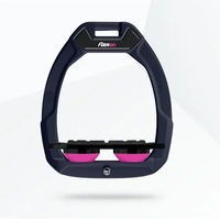 Produktbild von Flex-On Safe-On Sicherheitssteigbügel Plat Grip Marine Schwarz Rosa