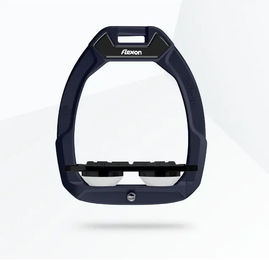 Flex-On Safe-On Sicherheitssteigbügel Plat Grip Marine Schwarz Weiß – Bild 1 von 1
