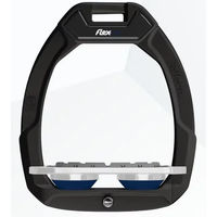 Produktbild von Flex-On Safe-On Sicherheitssteigbügel Plat Grip Schwarz Grau Marine für Pferde