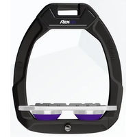 Produktbild von Flex-On Safe-On Sicherheitssteigbügel Plat Grip Schwarz Grau Violett