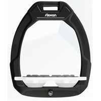 Produktbild von Flex-On Safe-On Sicherheitssteigbügel Plat Grip Schwarz Weiß