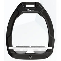 Produktbild von Flex-On Safe-On Sicherheitssteigbügel Plat Grip Schwarz Weiß Grau