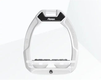 Flex-On Safe-On Sicherheitssteigbügel Plat Grip Weiß – Bild 1 von 1