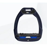 Produktbild von Flex-On Safe-On Sicherheitssteigbügel Reiter Neigung Ultra Grip Blau Schwarz Blau