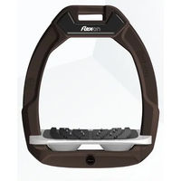 Produktbild von Flex-On Safe-On Sicherheitssteigbügel Reitkunst Ultra Grip Braun Grau