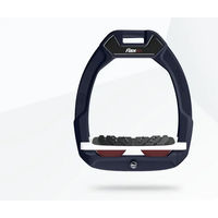 Produktbild von Flex-On Safe-On Sicherheitssteigbügel Reitwinkel Ultra Grip Bordeaux Weiß