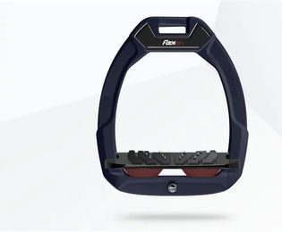 Flex-On Safe-On Sicherheitssteigbügel Schräg mit Ultra Grip in Marine/Schwarz/Bordeaux – Bild 1 von 1