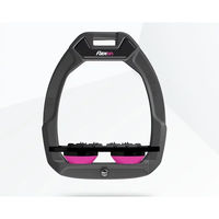 Produktbild von Flex-On Safe-On Sicherheitssteigbügel Ultra Grip Anthrazit Schwarz Rosa
