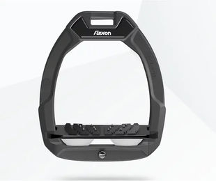 Flex-On Safe-On Sicherheitssteigbügel Ultra Grip Anthrazit Schwarz Weiß – Bild 1 von 1
