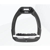 Produktbild von Flex-On Safe-On Sicherheitssteigbügel Ultra Grip Anthrazit Weiß für Reiter