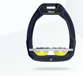 Flex-On Safe-On Sicherheitssteigbügel Ultra Grip aus Aluminium in Grau/Gelb – Bild 1 von 1