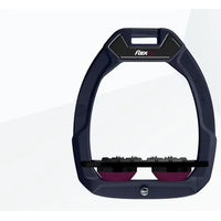 Produktbild von Flex-On Safe-On Sicherheitssteigbügel Ultra Grip Blau Schwarz Lila