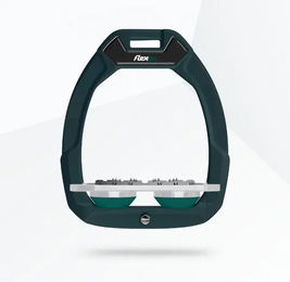 Flex-On Safe-On Sicherheitssteigbügel Ultra Grip Flach Grün/Grau/Grün – Bild 1 von 1