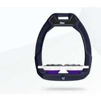 Produktbild von Flex-On Safe-On Sicherheitssteigbügel Ultra Grip für Pferde Braun Weiß Violett