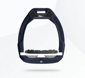 Flex-On Safe-On Sicherheitssteigbügel Ultra Grip für Pferde in Grün Weiß Grau – Bild 1 von 1