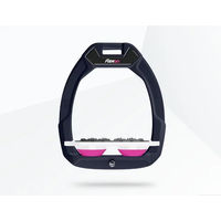 Produktbild von Flex-On Safe-On Sicherheitssteigbügel Ultra Grip für Pferde in Grün Weiß Rosa