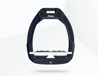 Flex-On Safe-On Sicherheitssteigbügel Ultra Grip für Pferde in Grün Weiß Schwarz – Bild 1 von 1