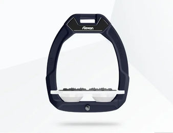 Flex-On Safe-On Sicherheitssteigbügel Ultra Grip Grün Weiß – Bild 1 von 1