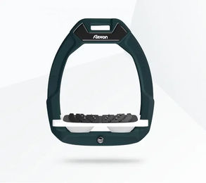 Flex-On Safe-On Sicherheitssteigbügel Ultra Grip Grün Weiß – Bild 1 von 1